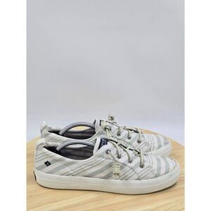 Women's Sperry Top-Sider Crest Vibe Beach Stripe Sneaker size 8